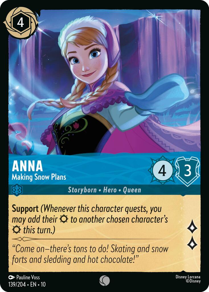Anna - Making Snow Plans (139/204) [Whispers in the Well] | Shuffle n Cut Hobbies & Games