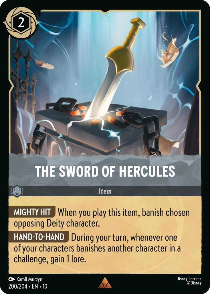 The Sword of Hercules (200/204) [Whispers in the Well] | Shuffle n Cut Hobbies & Games