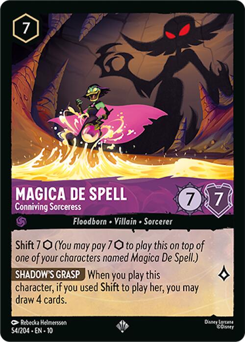 Magica De Spell - Conniving Sorceress (54/204) [Whispers in the Well] | Shuffle n Cut Hobbies & Games