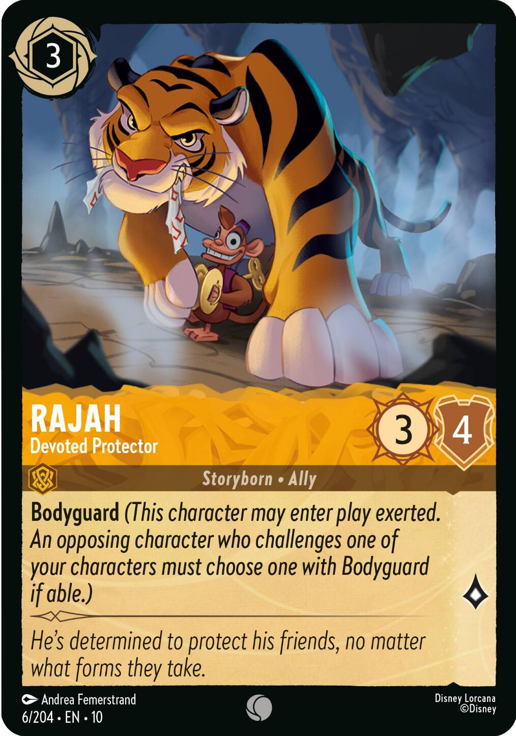 Rajah - Devoted Protector (6/204) [Whispers in the Well] | Shuffle n Cut Hobbies & Games