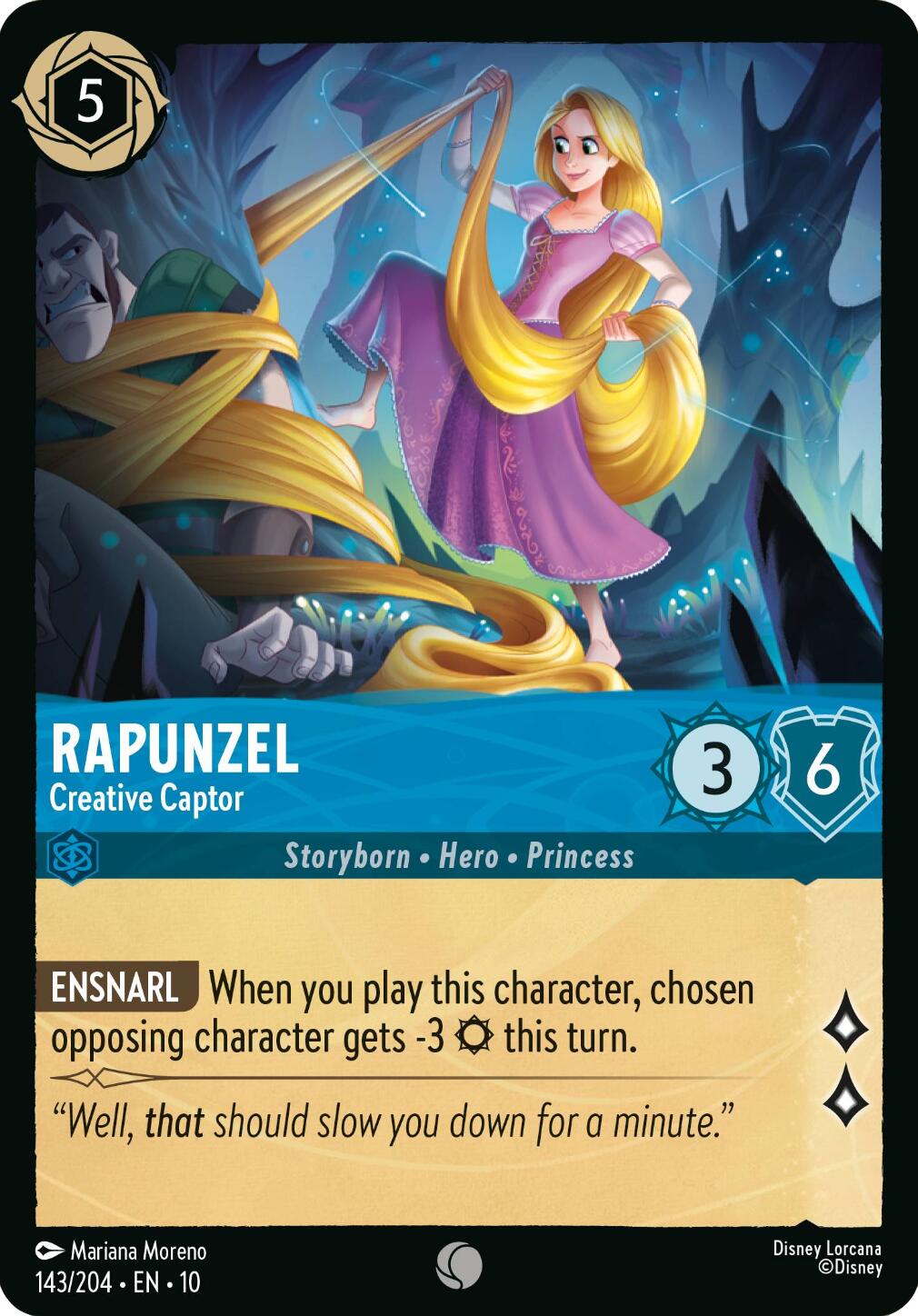 Rapunzel - Creative Captor (143/204) [Whispers in the Well] | Shuffle n Cut Hobbies & Games