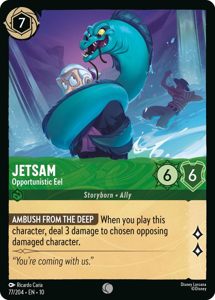 Jetsam - Opportunistic Eel (77/204) [Whispers in the Well] | Shuffle n Cut Hobbies & Games