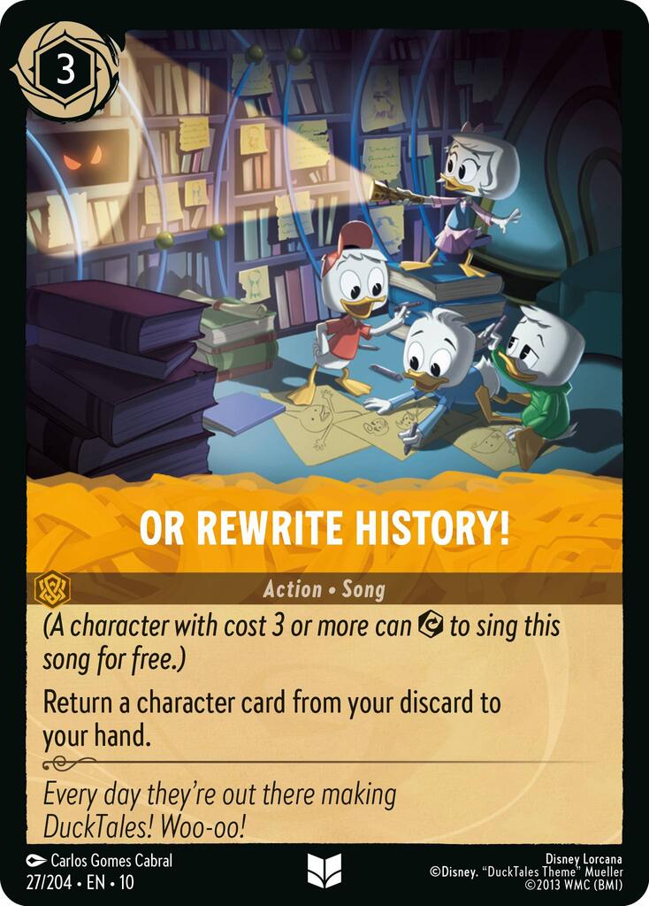 Or Rewrite History! (27/204) [Whispers in the Well] | Shuffle n Cut Hobbies & Games