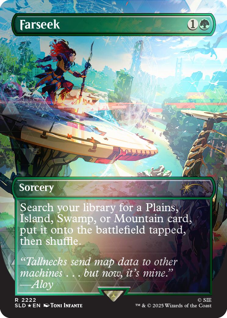 Farseek (Rainbow Foil) [Secret Lair Drop Series] | Shuffle n Cut Hobbies & Games