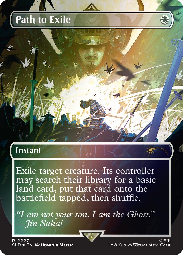 Path to Exile (2227) (Rainbow Foil) [Secret Lair Drop Series] | Shuffle n Cut Hobbies & Games