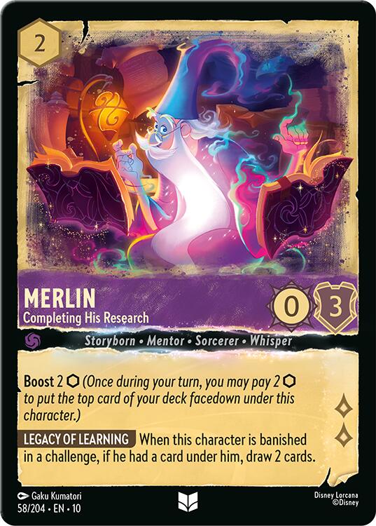 Merlin - Completing His Research (58/204) [Whispers in the Well] | Shuffle n Cut Hobbies & Games