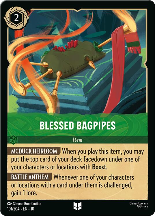 Blessed Bagpipes (101/204) [Whispers in the Well] | Shuffle n Cut Hobbies & Games