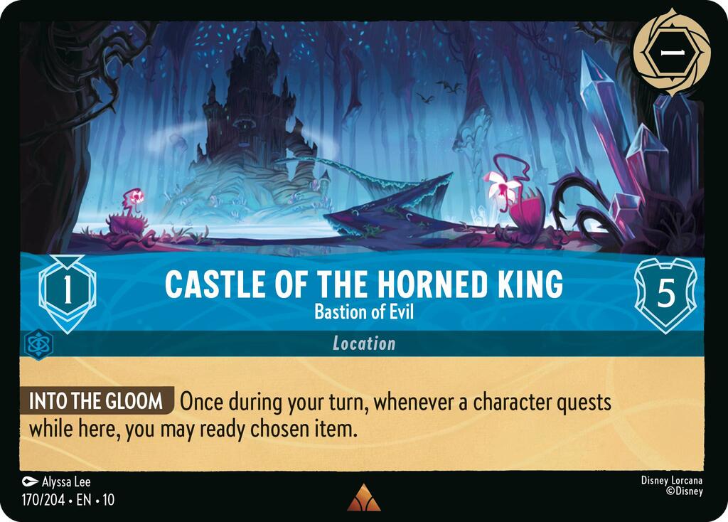 Castle of the Horned King - Bastion of Evil (170/204) [Whispers in the Well] | Shuffle n Cut Hobbies & Games