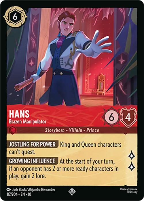 Hans - Brazen Manipulator (117/204) [Whispers in the Well] | Shuffle n Cut Hobbies & Games