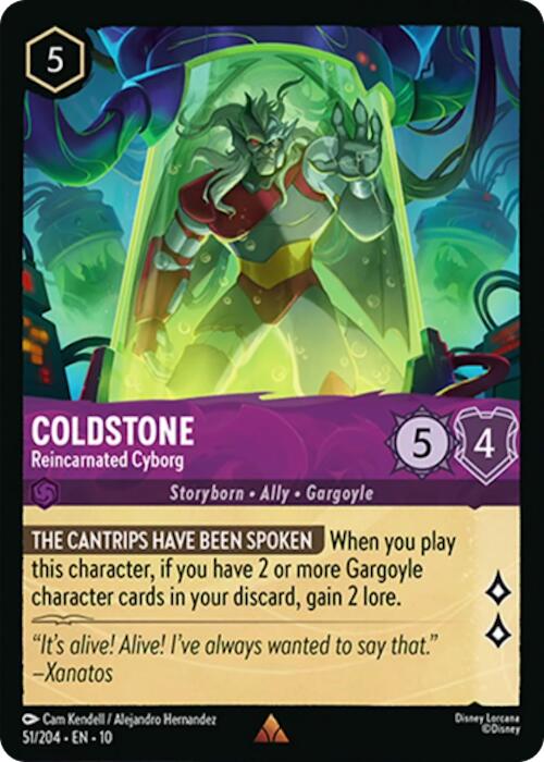 Coldstone - Reincarnated Cyborg (51/204) [Whispers in the Well] | Shuffle n Cut Hobbies & Games