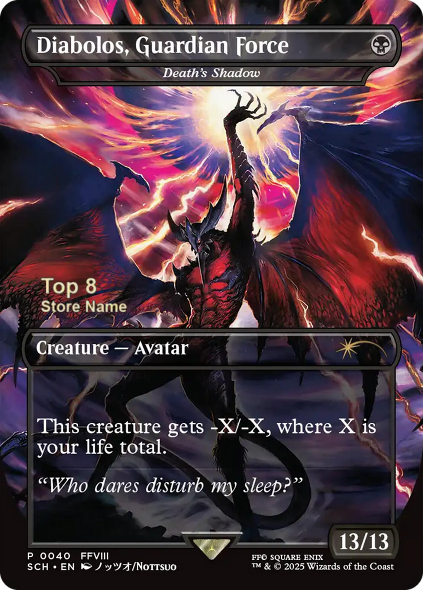 Diabolos, Guardian Force - Death's Shadow (Top 8) [Store Championships 2025] | Shuffle n Cut Hobbies & Games