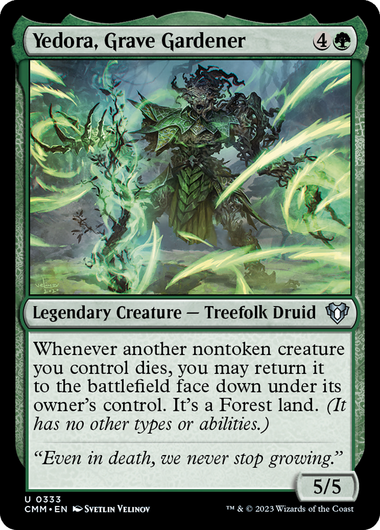 Yedora, Grave Gardener [Commander Masters] | Shuffle n Cut Hobbies & Games