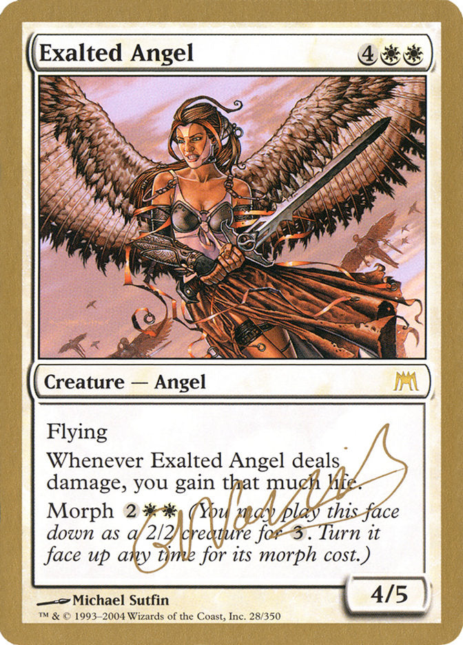 Exalted Angel (Gabriel Nassif) [World Championship Decks 2004] | Shuffle n Cut Hobbies & Games