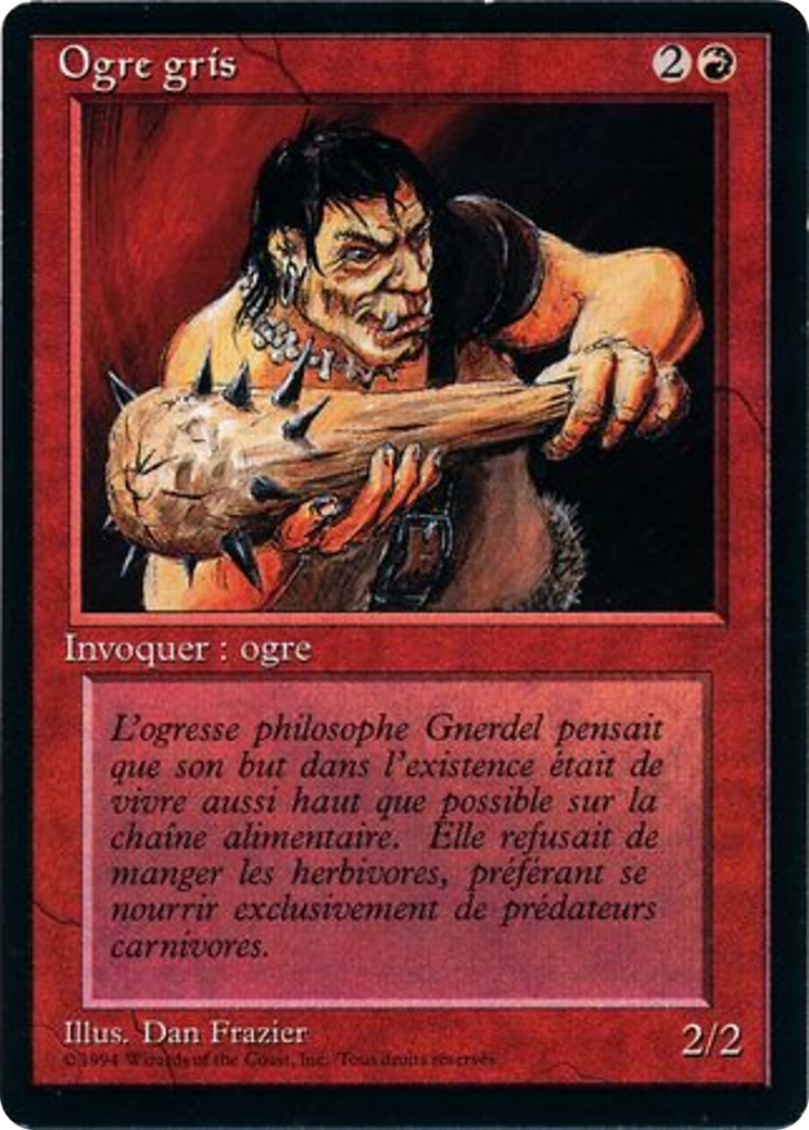 Gray Ogre [Foreign Black Border] | Shuffle n Cut Hobbies & Games