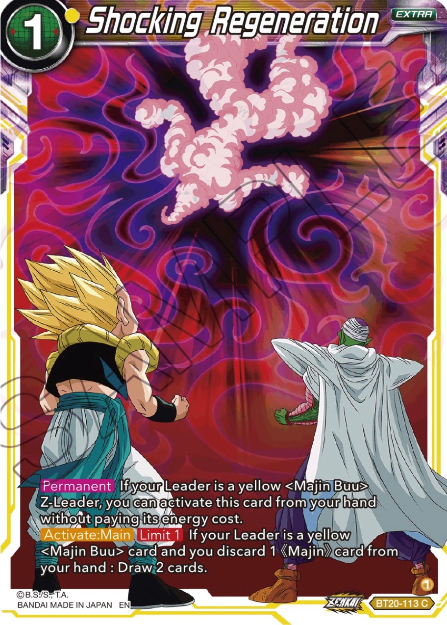 Shocking Regeneration (BT20-113) [Power Absorbed] | Shuffle n Cut Hobbies & Games
