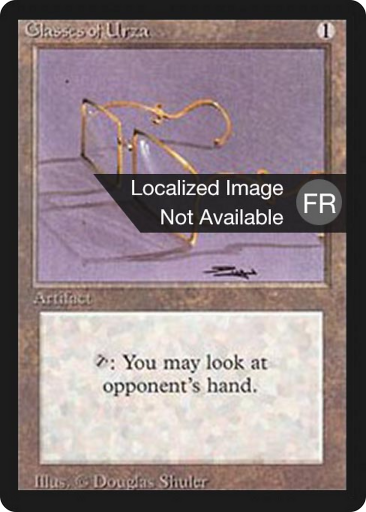 Glasses of Urza [Foreign Black Border] | Shuffle n Cut Hobbies & Games