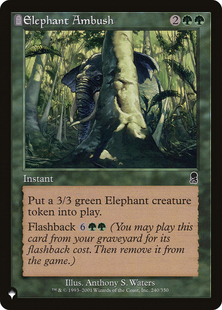 Elephant Ambush [The List] | Shuffle n Cut Hobbies & Games