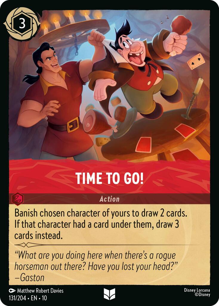 Time to Go! (131/204) [Whispers in the Well] | Shuffle n Cut Hobbies & Games