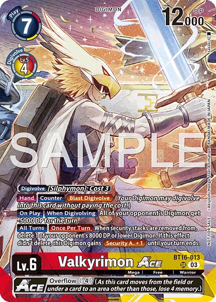 Valkyrimon ACE (Participation) [Hackers' Slumber Release Event Cards] | Shuffle n Cut Hobbies & Games