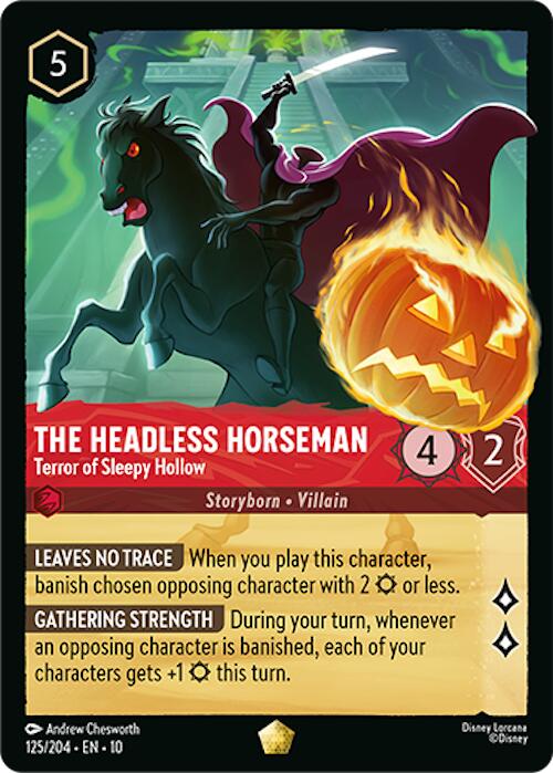 The Headless Horseman - Terror of Sleepy Hollow (125/204) [Whispers in the Well] | Shuffle n Cut Hobbies & Games