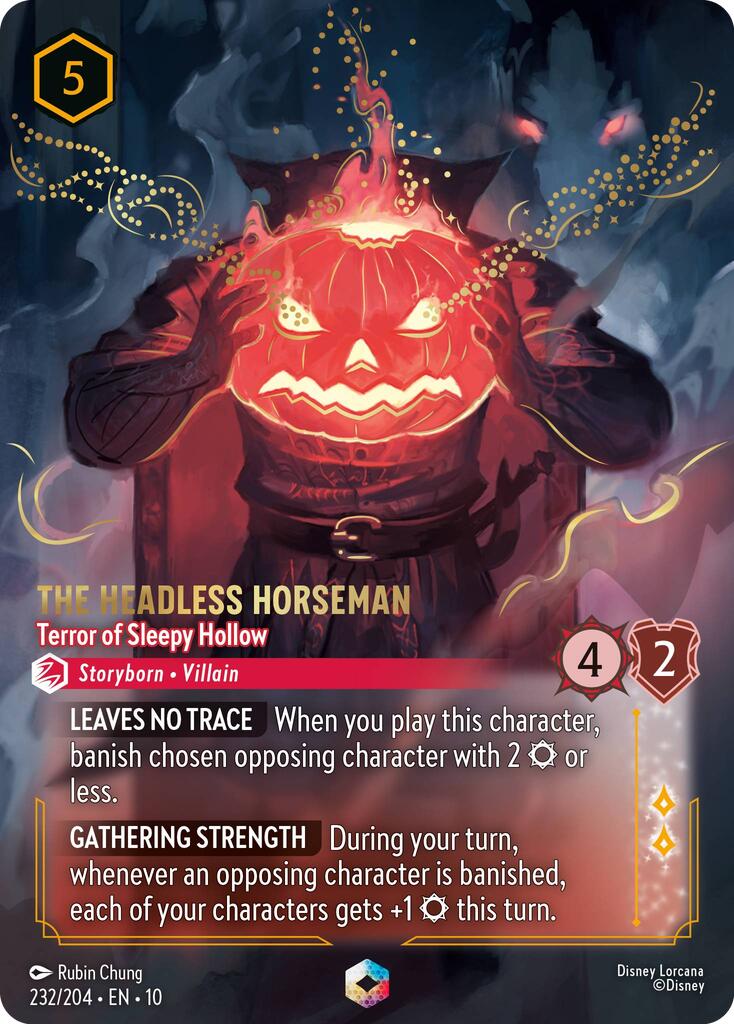 The Headless Horseman - Terror of Sleepy Hollow (Enchanted) (232/204) [Whispers in the Well] | Shuffle n Cut Hobbies & Games