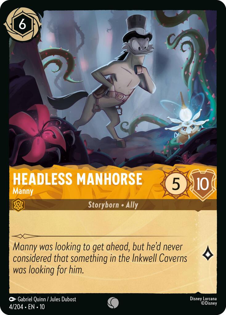 Headless Manhorse - Manny (4/204) [Whispers in the Well] | Shuffle n Cut Hobbies & Games