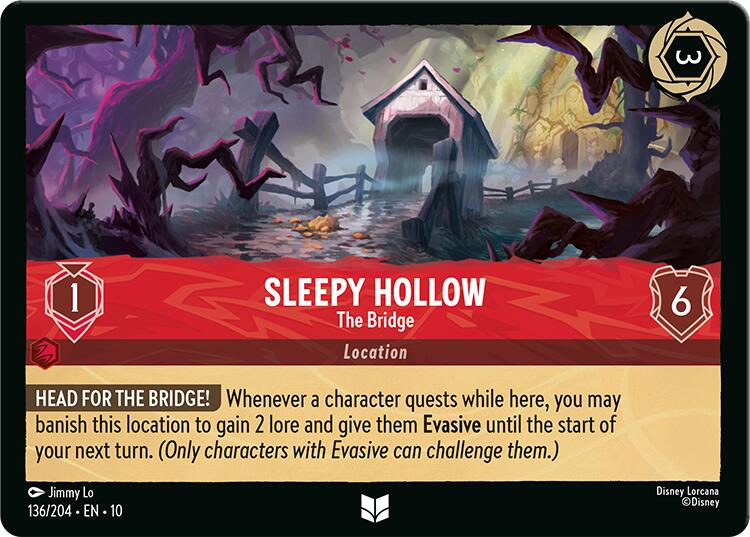 Sleepy Hollow - The Bridge (136/204) [Whispers in the Well] | Shuffle n Cut Hobbies & Games