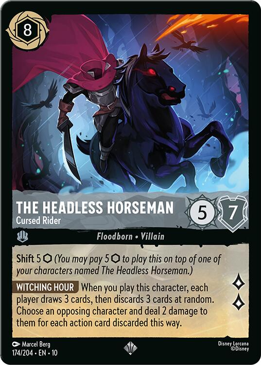 The Headless Horseman - Cursed Rider (174/204) [Whispers in the Well] | Shuffle n Cut Hobbies & Games