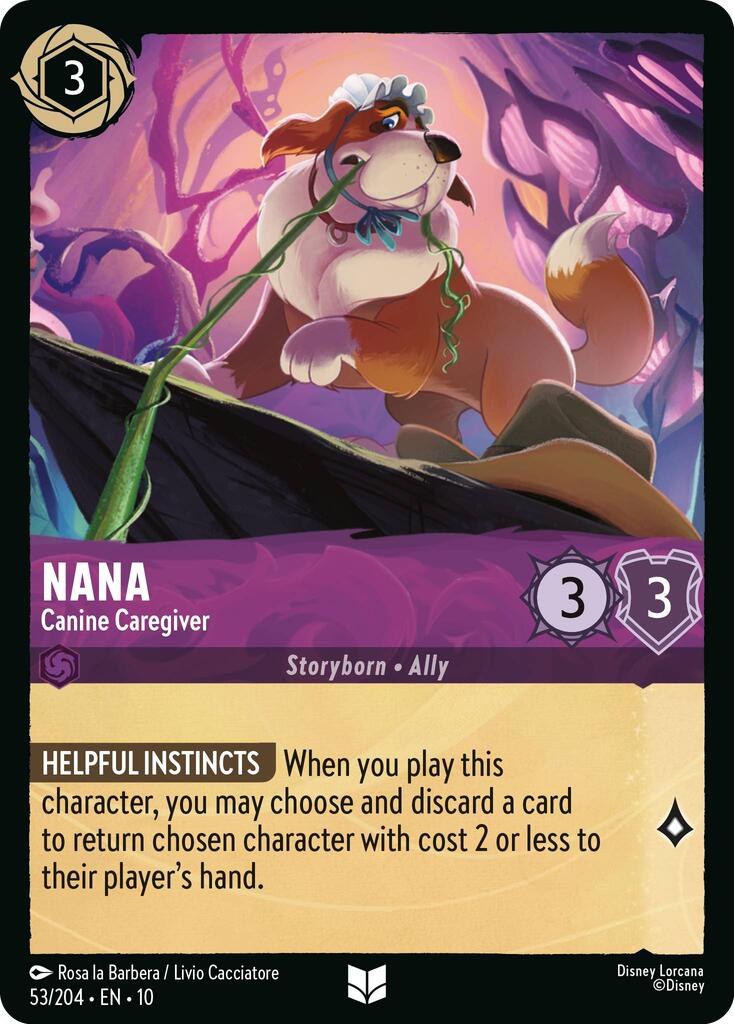 Nana - Canine Caregiver (53/204) [Whispers in the Well] | Shuffle n Cut Hobbies & Games