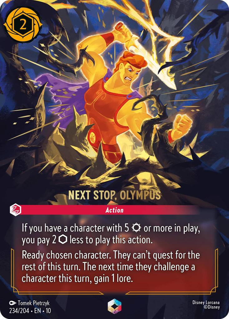 Next Stop, Olympus (Enchanted) (234/204) [Whispers in the Well] | Shuffle n Cut Hobbies & Games