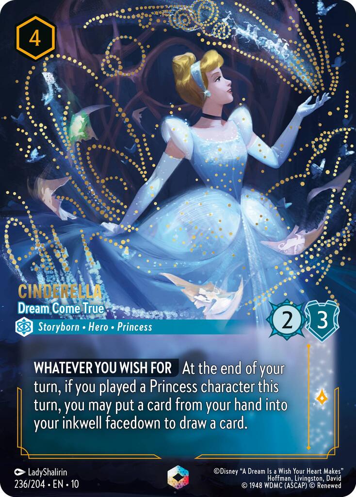 Cinderella - Dream Come True (Enchanted) (236/204) [Whispers in the Well] | Shuffle n Cut Hobbies & Games