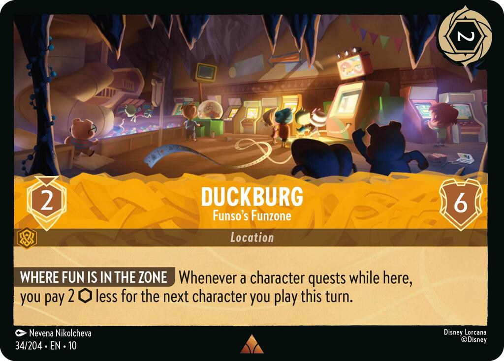 Duckburg - Funso's Funzone (34/204) [Whispers in the Well] | Shuffle n Cut Hobbies & Games