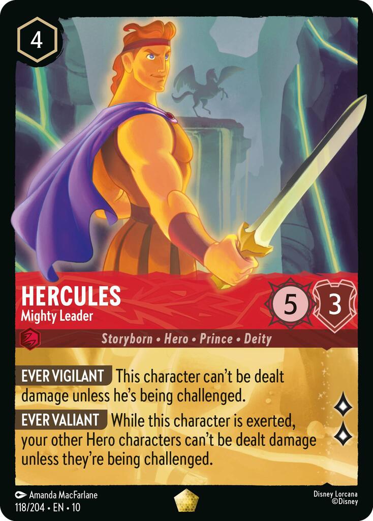 Hercules - Mighty Leader (118/204) [Whispers in the Well] | Shuffle n Cut Hobbies & Games