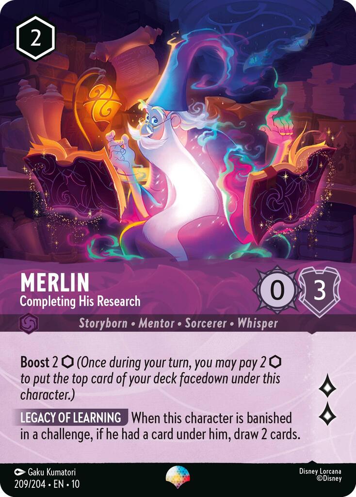 Merlin - Completing His Research (Epic) (209/204) [Whispers in the Well] | Shuffle n Cut Hobbies & Games