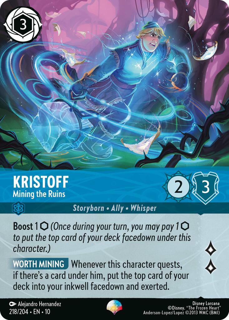 Kristoff - Mining the Ruins (Epic) (218/204) [Whispers in the Well] | Shuffle n Cut Hobbies & Games