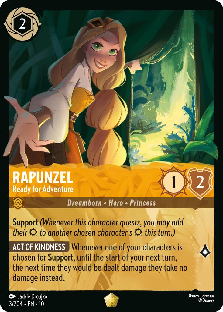 Rapunzel - Ready for Adventure (3/204) [Whispers in the Well] | Shuffle n Cut Hobbies & Games