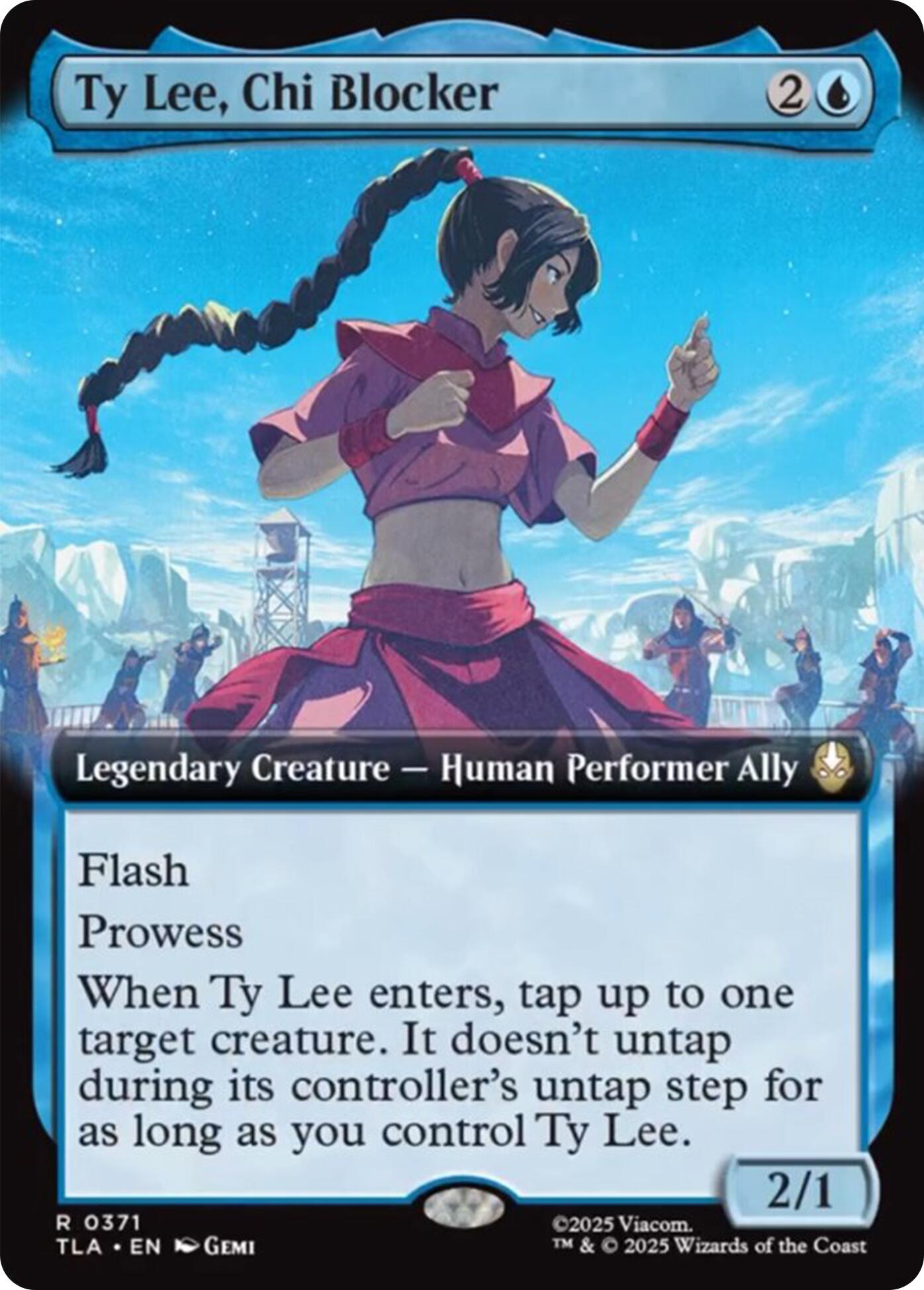 Ty Lee, Chi Blocker (Extended Art) [Avatar: The Last Airbender] | Shuffle n Cut Hobbies & Games