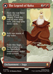 The Legend of Roku (Borderless) [Avatar: The Last Airbender] | Shuffle n Cut Hobbies & Games