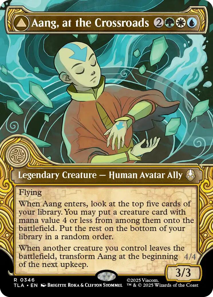 Aang, at the Crossroads (Showcase) [Avatar: The Last Airbender] | Shuffle n Cut Hobbies & Games
