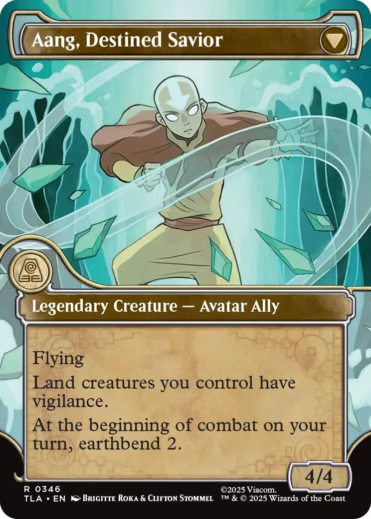 Aang, at the Crossroads (Showcase) [Avatar: The Last Airbender] | Shuffle n Cut Hobbies & Games
