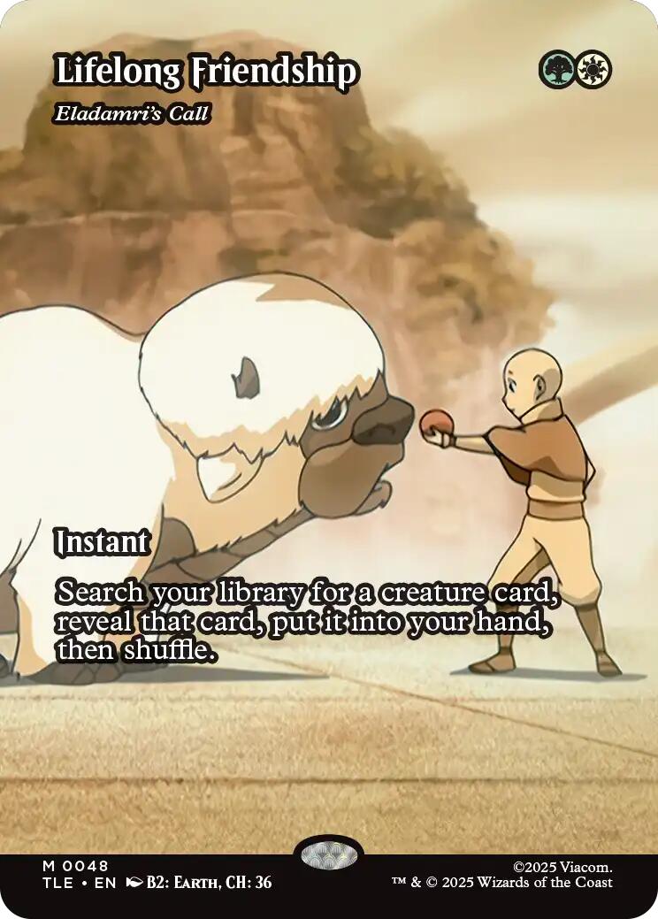 Lifelong Friendship - Eladamri's Call (Borderless) [Avatar: The Last Airbender: Eternal-Legal] | Shuffle n Cut Hobbies & Games