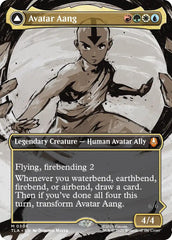 Avatar Aang (Borderless) [Avatar: The Last Airbender] | Shuffle n Cut Hobbies & Games