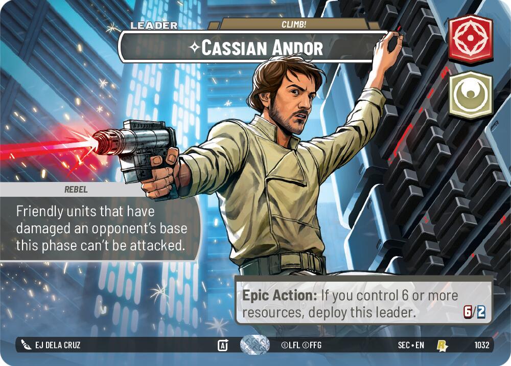 Cassian Andor - Climb! (Showcase) (1032) (1032) [Secrets of Power] | Shuffle n Cut Hobbies & Games