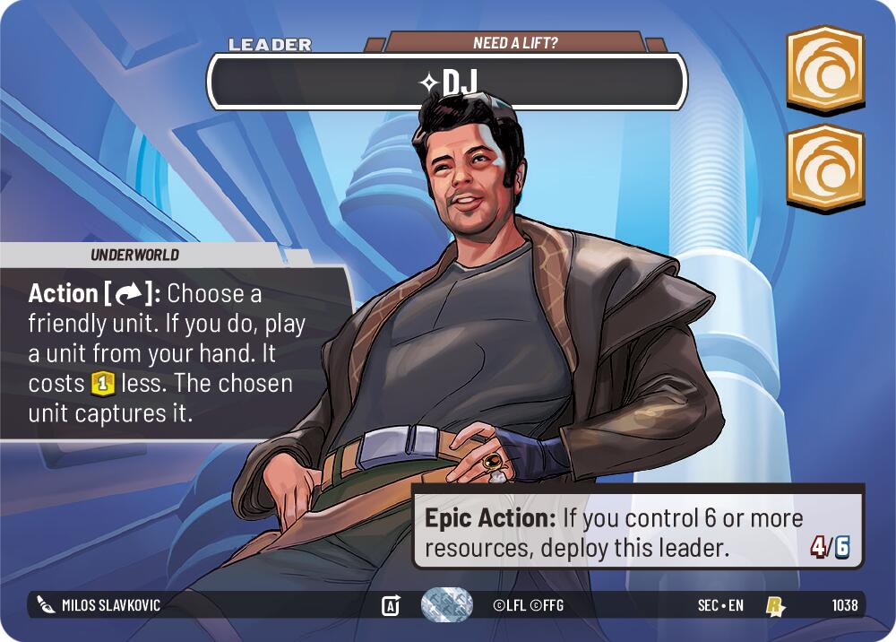 DJ - Need a Lift? (Showcase) (1038) (1038) [Secrets of Power] | Shuffle n Cut Hobbies & Games
