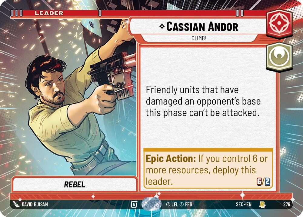 Cassian Andor - Climb! (Hyperspace) (276) (276) [Secrets of Power] | Shuffle n Cut Hobbies & Games