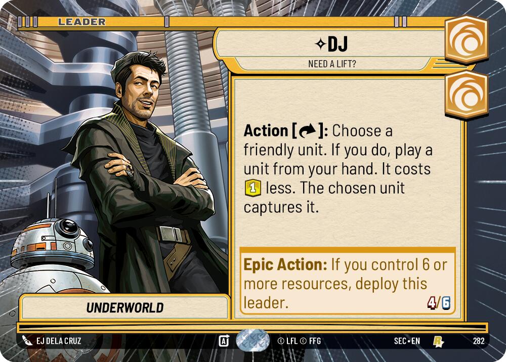 DJ - Need a Lift? (Hyperspace) (282) (282) [Secrets of Power] | Shuffle n Cut Hobbies & Games