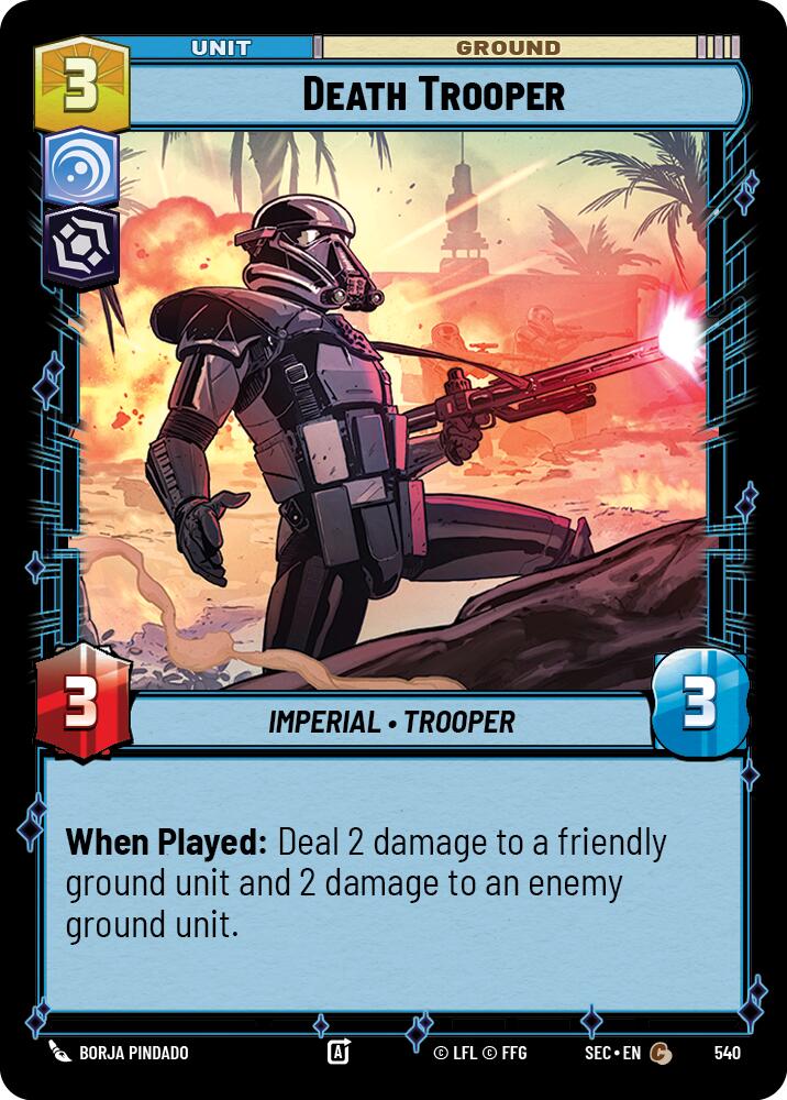 Death Trooper (540) (540) [Secrets of Power] | Shuffle n Cut Hobbies & Games