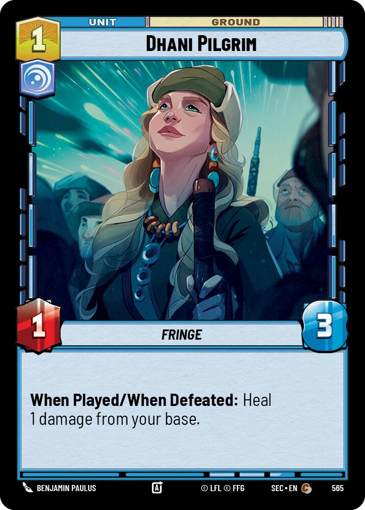 Dhani Pilgrim (565) (Foil) (565) [Secrets of Power] | Shuffle n Cut Hobbies & Games