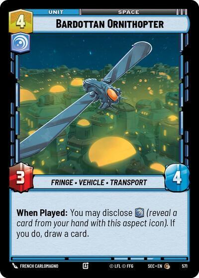 Bardottan Ornithopter (571) (Foil) (571) [Secrets of Power] | Shuffle n Cut Hobbies & Games