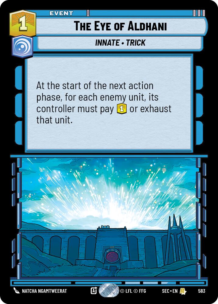 The Eye of Aldhani (583) (Foil) (583) [Secrets of Power] | Shuffle n Cut Hobbies & Games